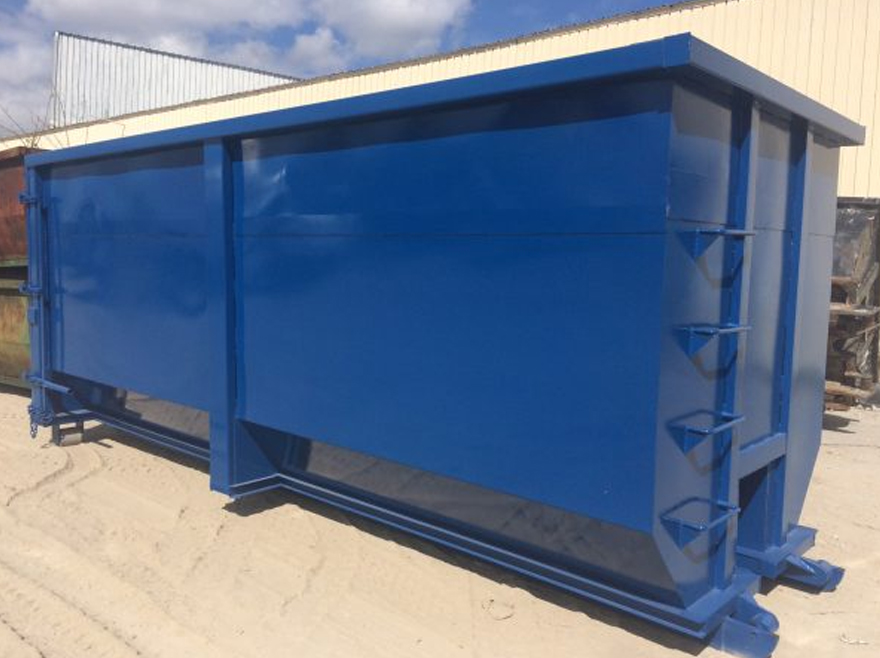 Open Top Roll-Off Container
