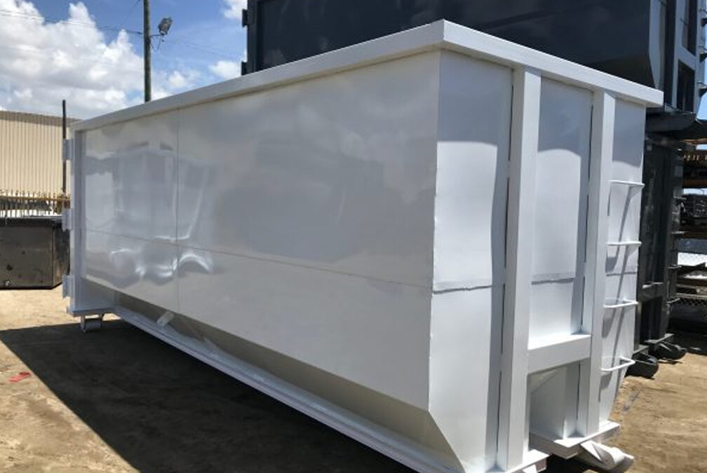 Open Top Roll-Off Container