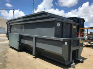 Open Top Roll-Off Container