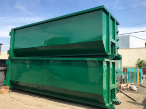 Open Top Roll-Off Container