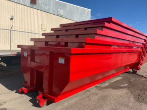 Open Top Roll-Off Container
