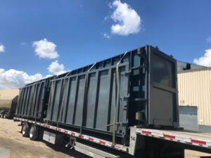 Open Top Roll-Off Container